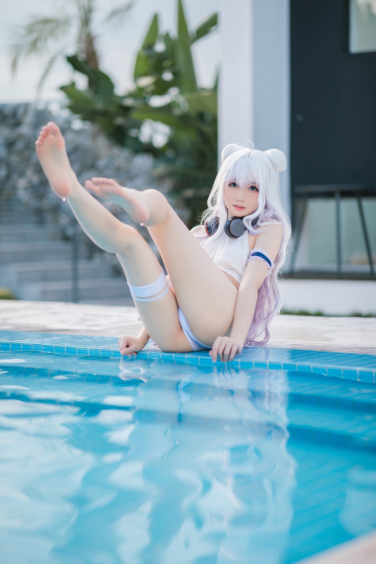 Cosplay 焖焖碳 恶毒泳衣 Vicious Swimsuit(20)