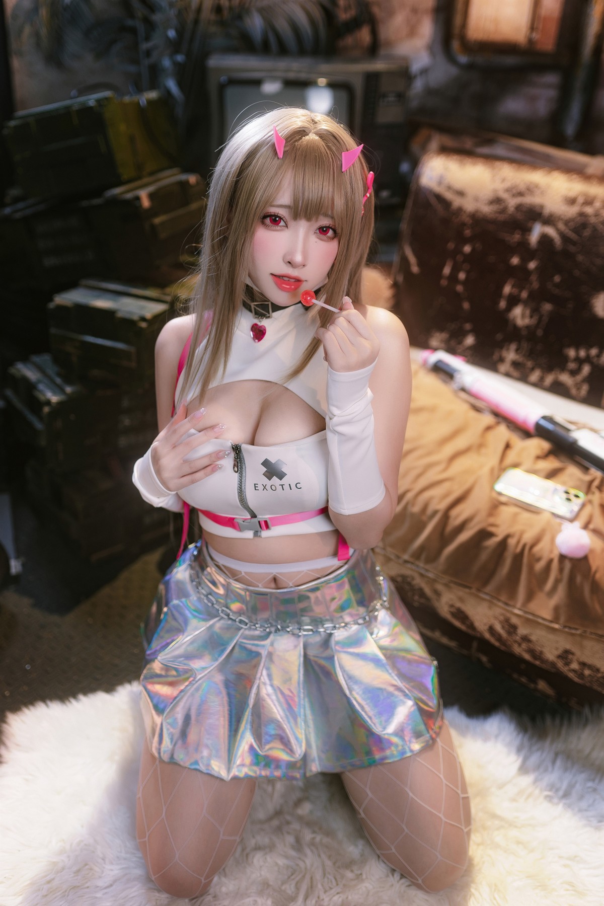 Cosplay 宫本桜 毒蛇(33)