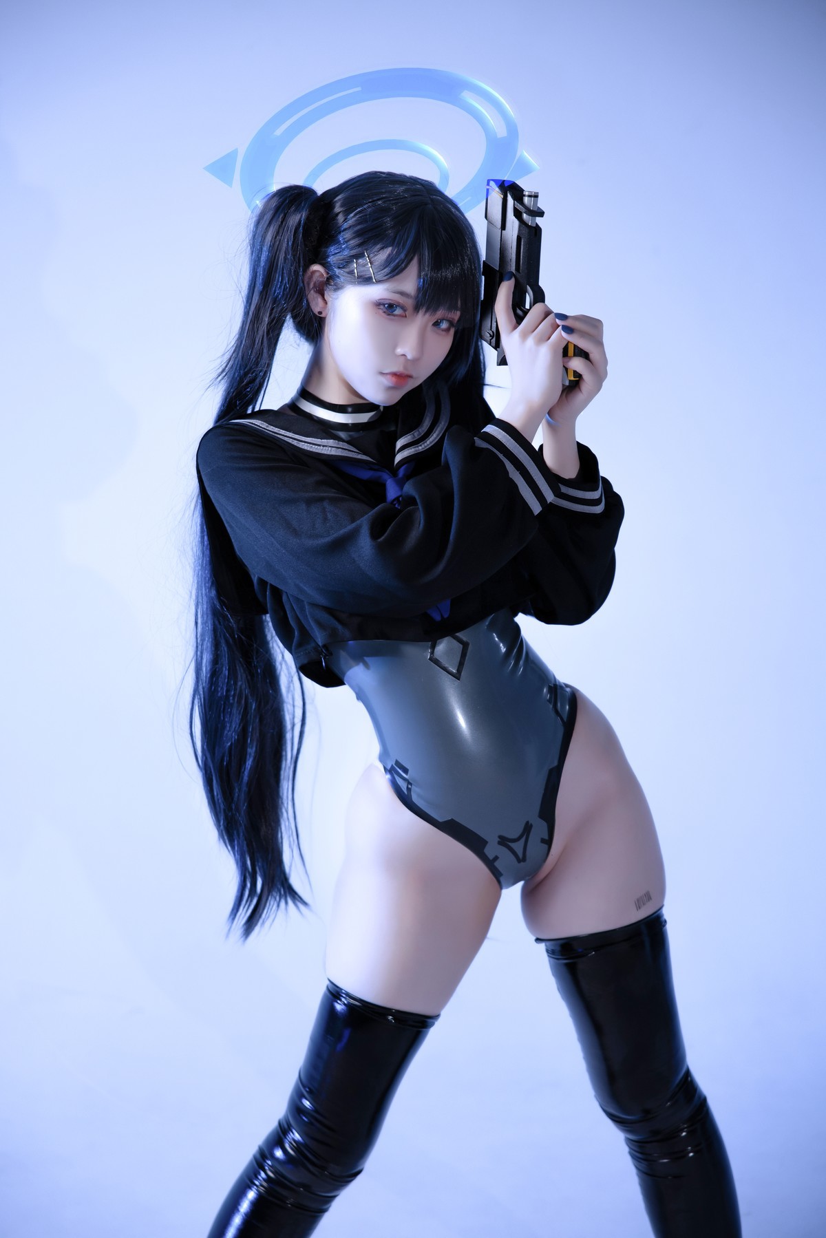 Cosplay G44不会受伤 碧蓝档案 猫塚响(21)