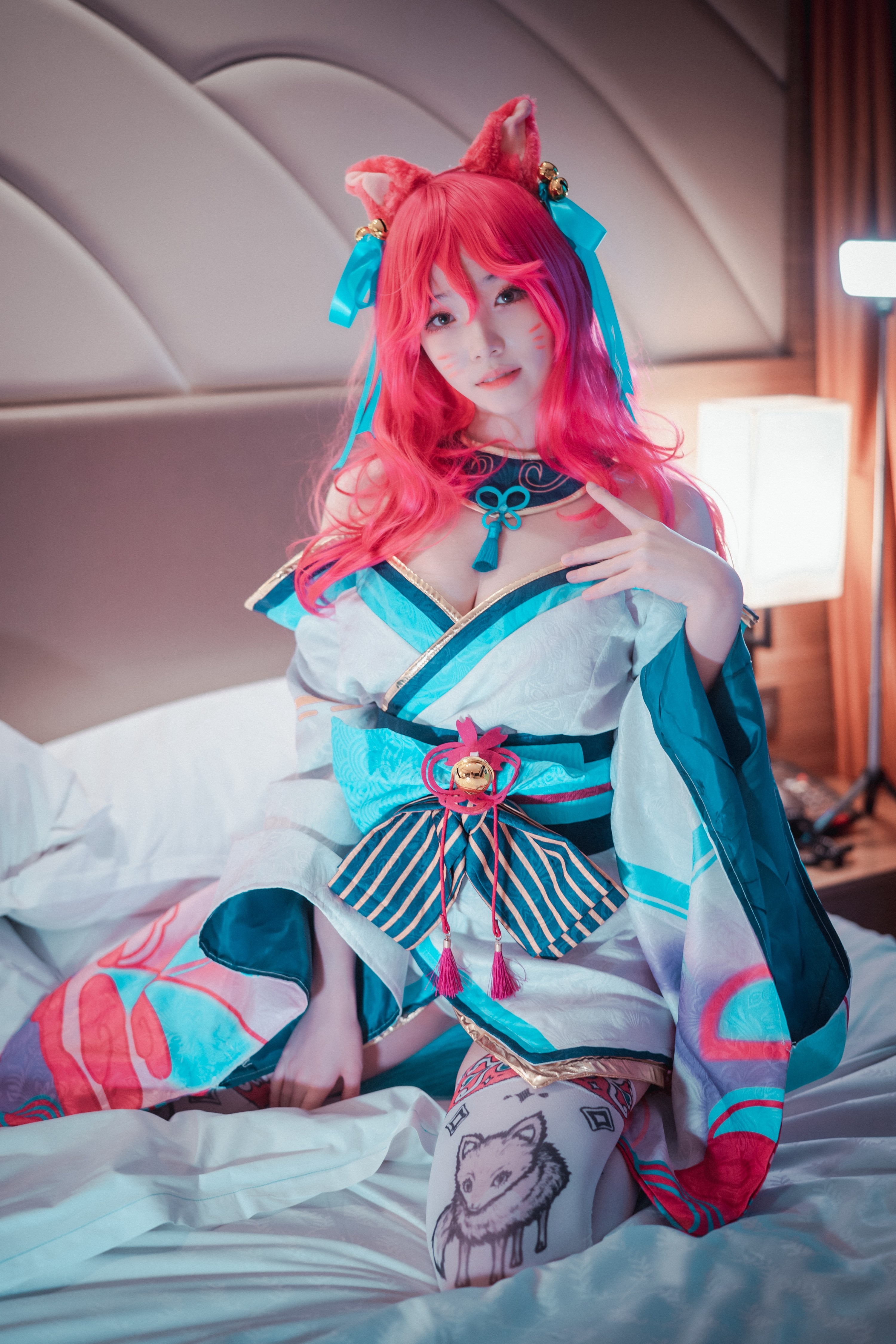 DJAWA Photo – Bambi (밤비) : “Spirit Blossom Ahri (League of Legends)”  145P(12)