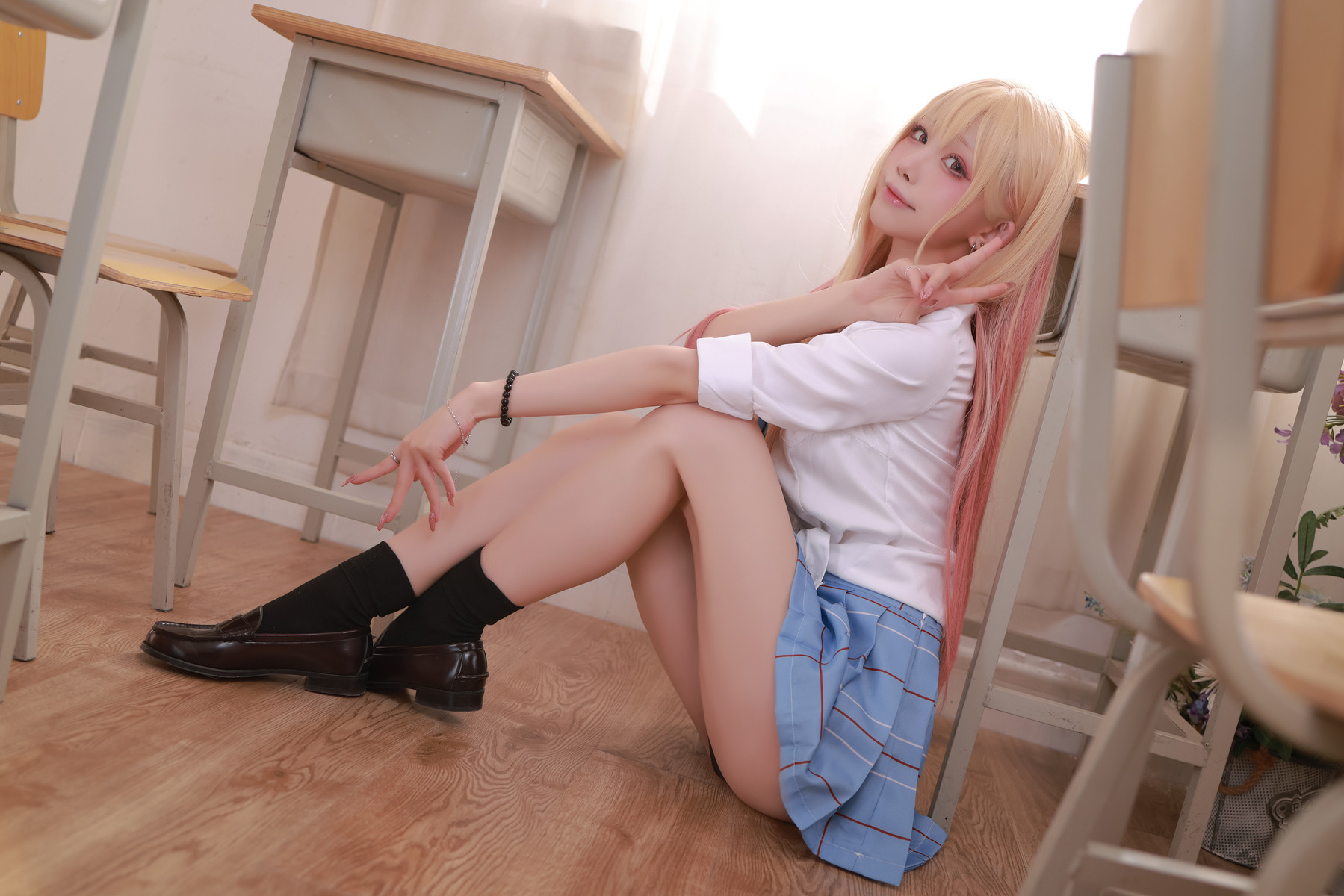 水淼aqua Cosplay Vol.117 Marin Kitagawa 喜多川海夢(13)