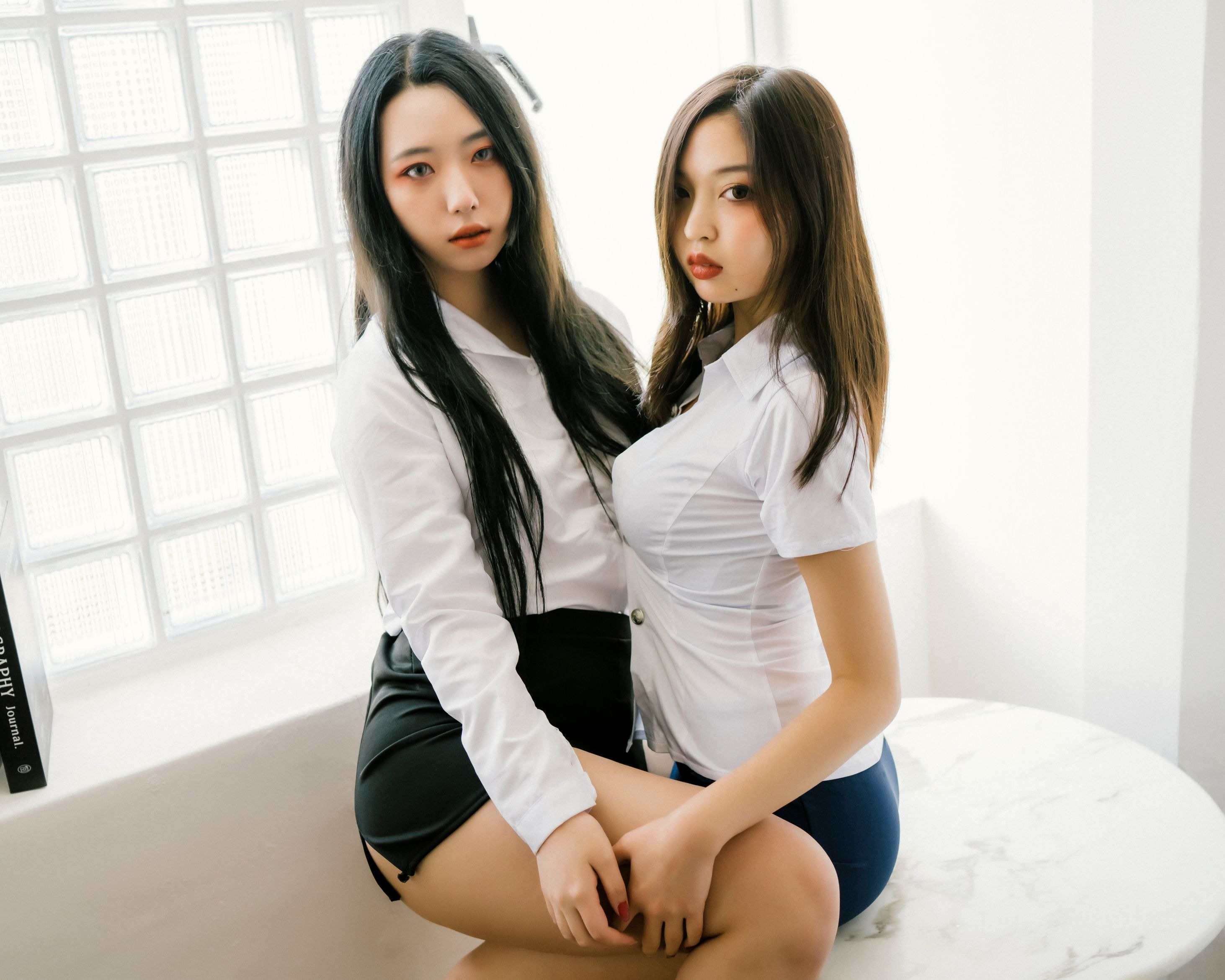 Mona (모나) vs Dame (담) - Relationship - Moon Night Snap - Uncensored(37)