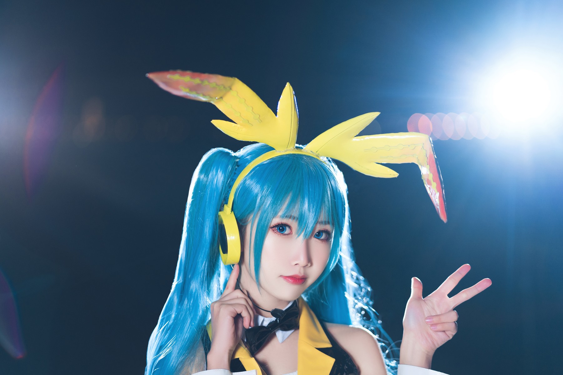 Cosplay 面饼仙儿 初音Miku(13)