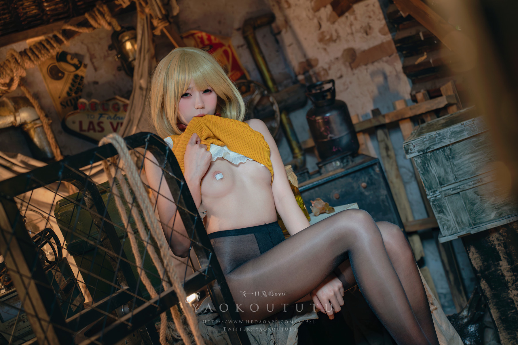 Cosplay 黏黏团子兔 生化危机4重置版 阿什莉(38)