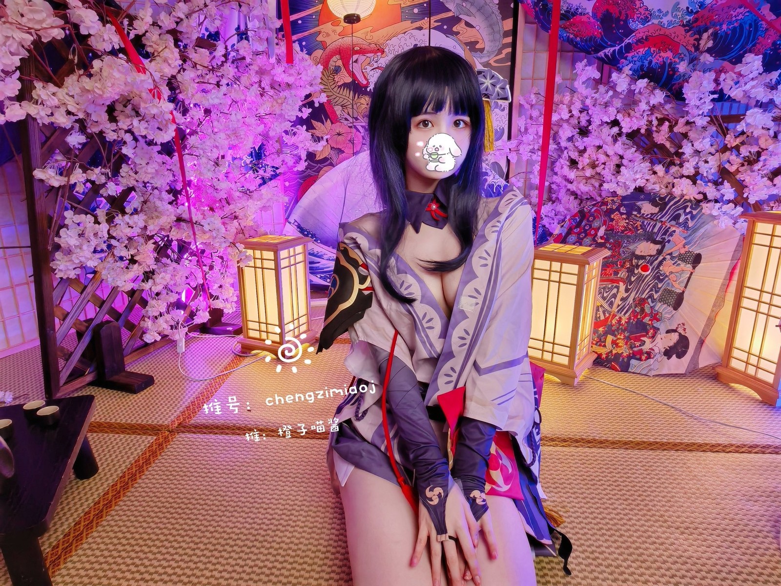 橙子喵酱 Cosplay 雷神(8)