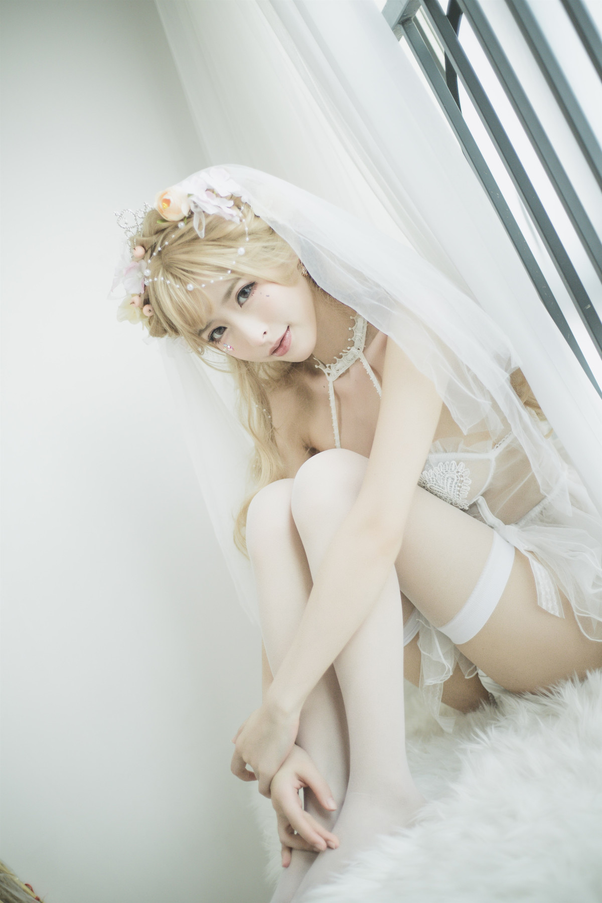 Cosplay 清水由乃 七三花嫁(12)