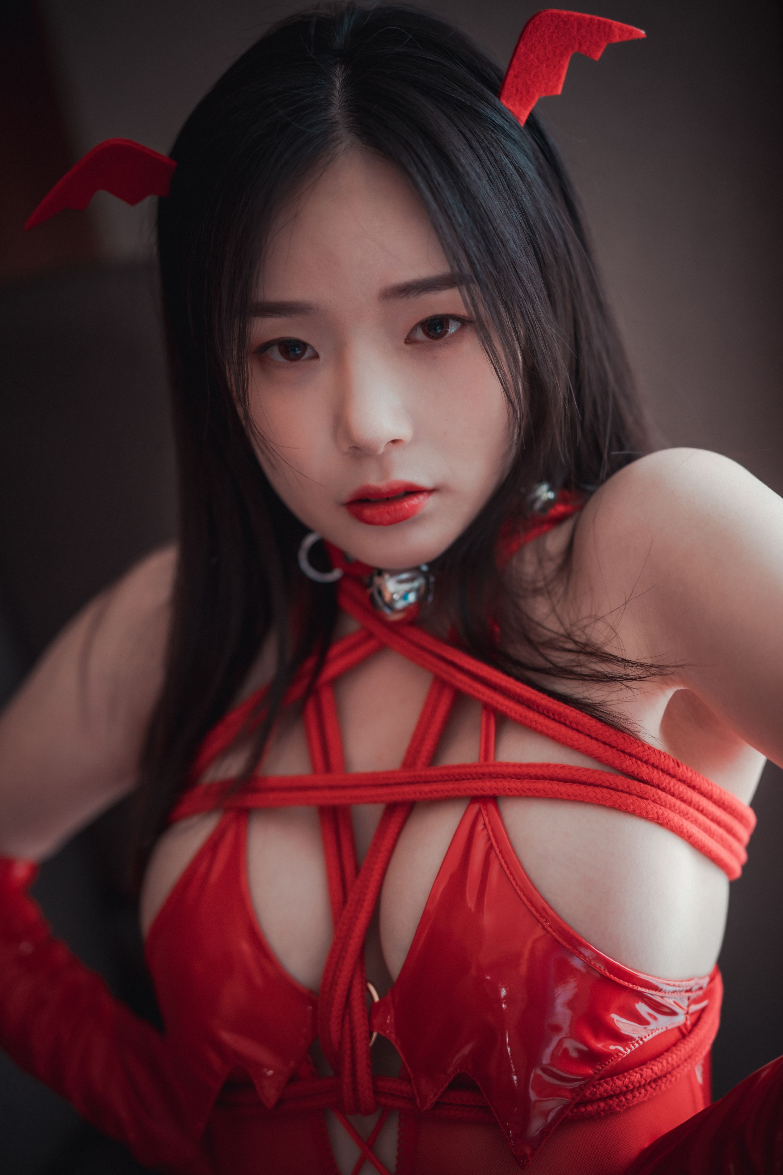 DJAWA Photo - Pia (피아) - The Lord of Nightmares in Red(41)