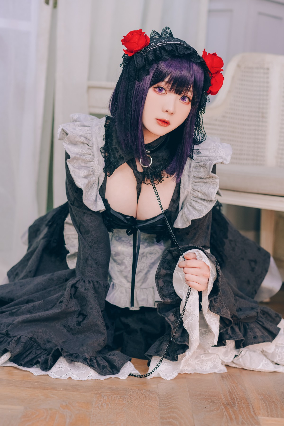 霜月shimo Cosplay 更衣人偶 黑江雫(7)