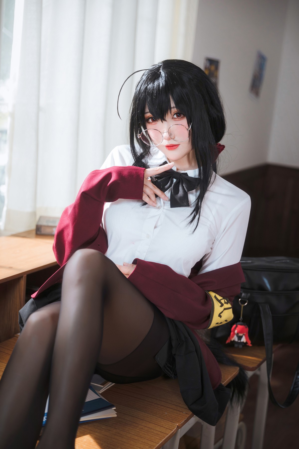 Cosplay 瓜希酱 大凤JK(7)