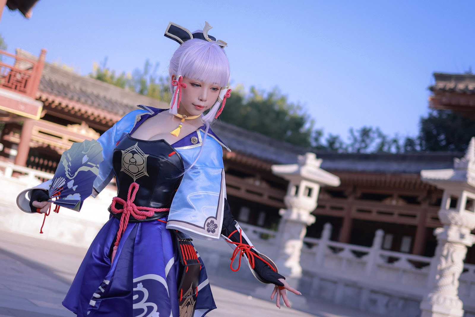 Cosplay 水淼Aqua 神里綾華 Kamisato Ayaka(2)