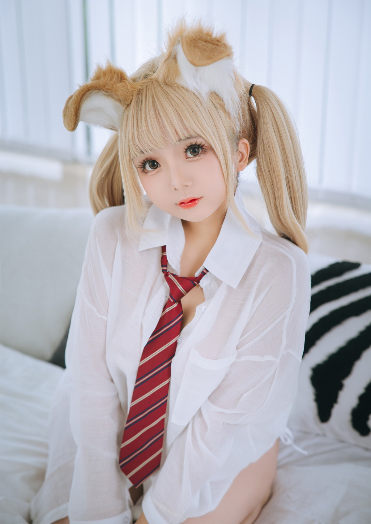 Cosplay 日奈娇 衬衫小狗 Set.01(12)